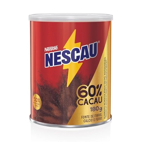 Achocolatado Pó 60 Cacau Nescau Extra Cacau Lata 180g