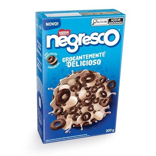 Cereal Matinal Chocolate Baunilha Negresco Caixa 200g