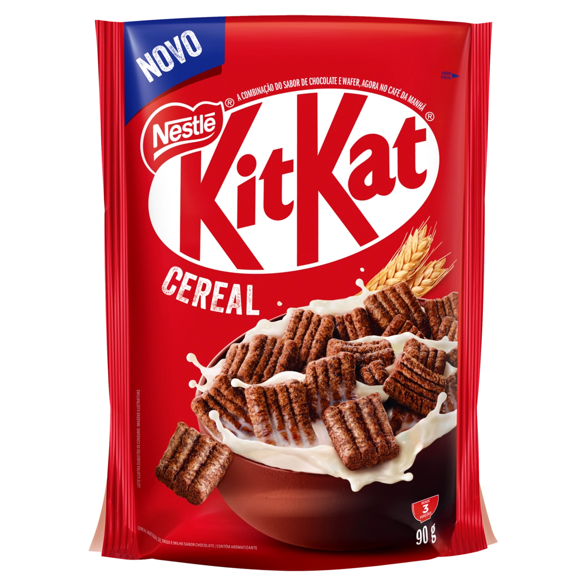 Cereal Matinal Chocolate Kitkat Sachê 90g