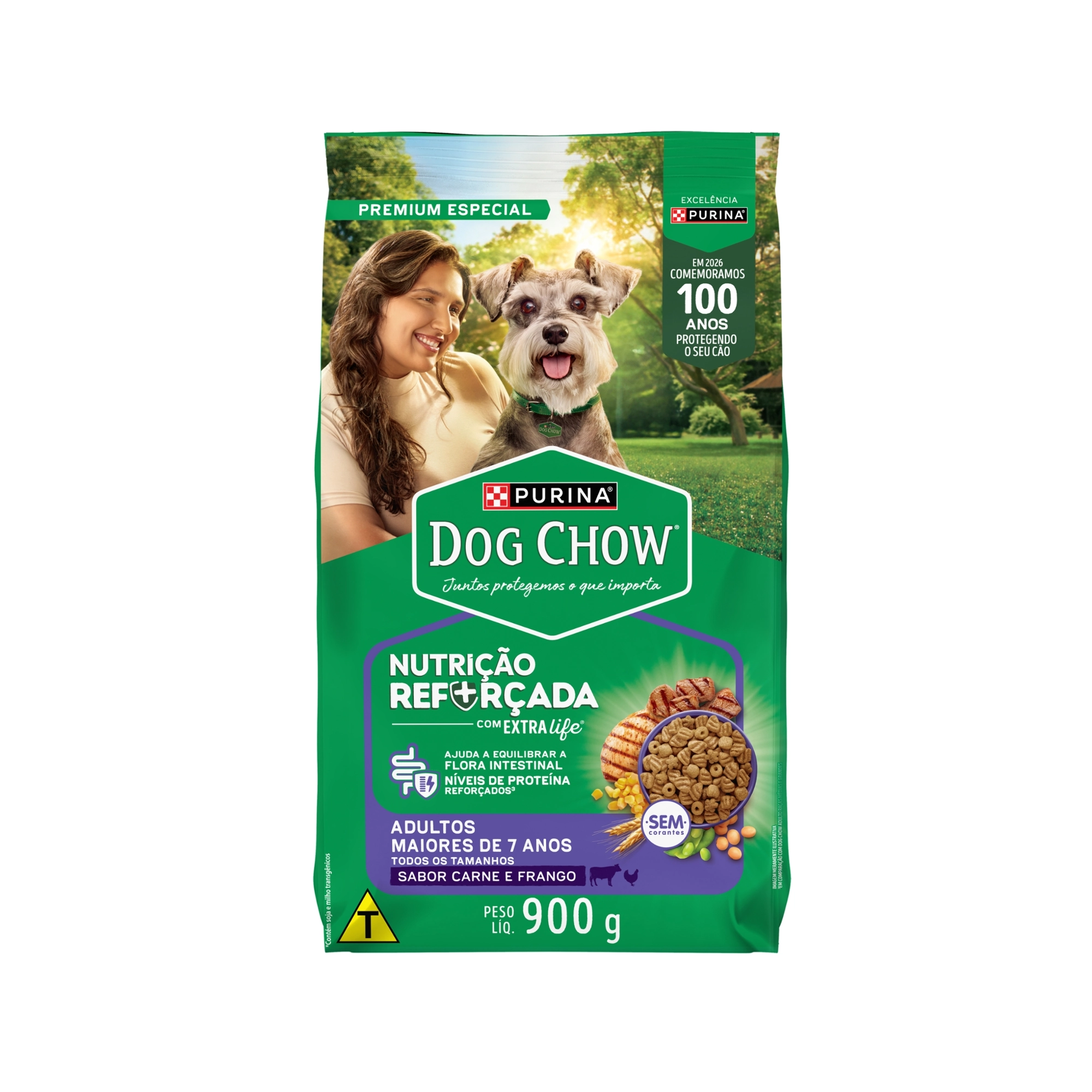 Racao Dog Chow 900g Adulto 7
