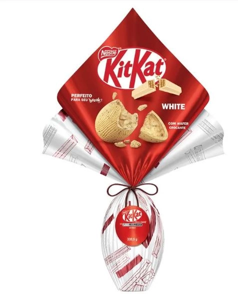Ovo Pascoa Nestle Kit Kat White 338,5g