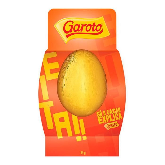 Ovo De Pascoa Garoto Ao Leite 45g