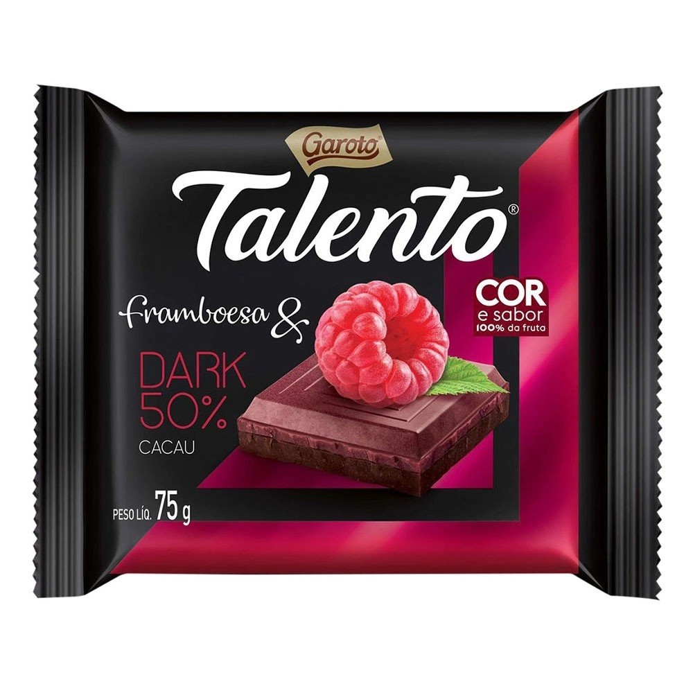 Choc Talento Dark Framboesa 75g