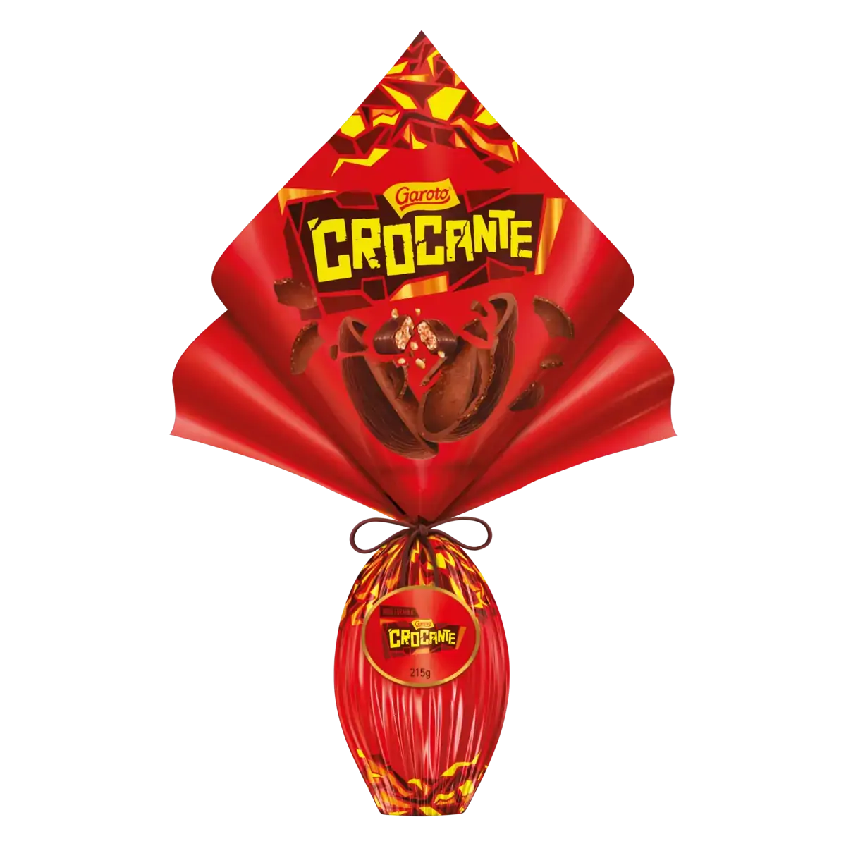 Ovo De Páscoa Ao Leite Crocante Garoto 215g