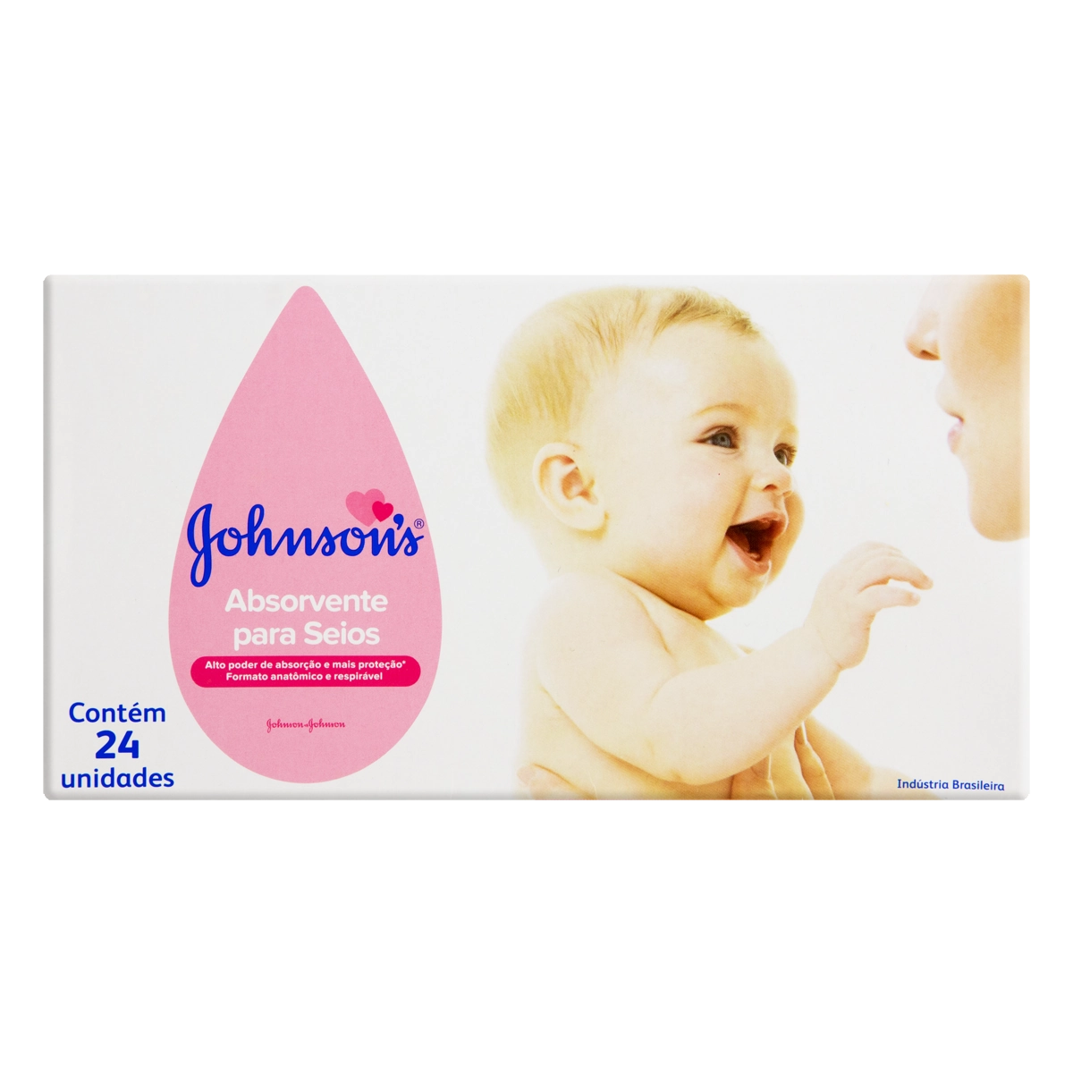 Absorvente Para Seios Johnsons Caixa 24 Unidades