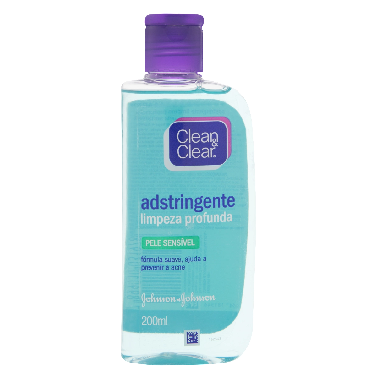 Adstringente Limpeza Profunda Pele Sensível Clean Clear Frasco 200ml