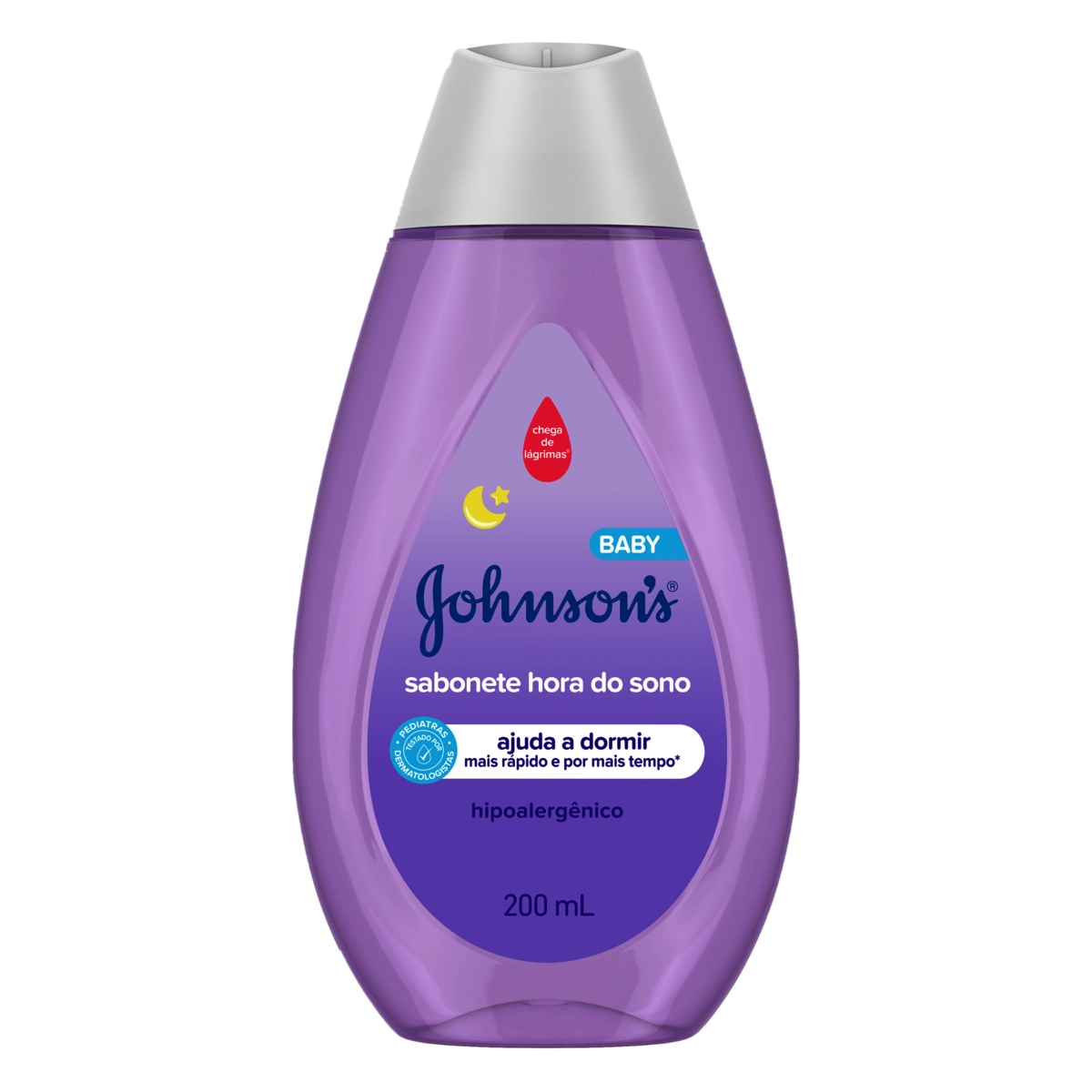 Sabonete Líquido Da Cabeça Aos Pés Johnsons Baby Hora Do Sono Frasco 200ml