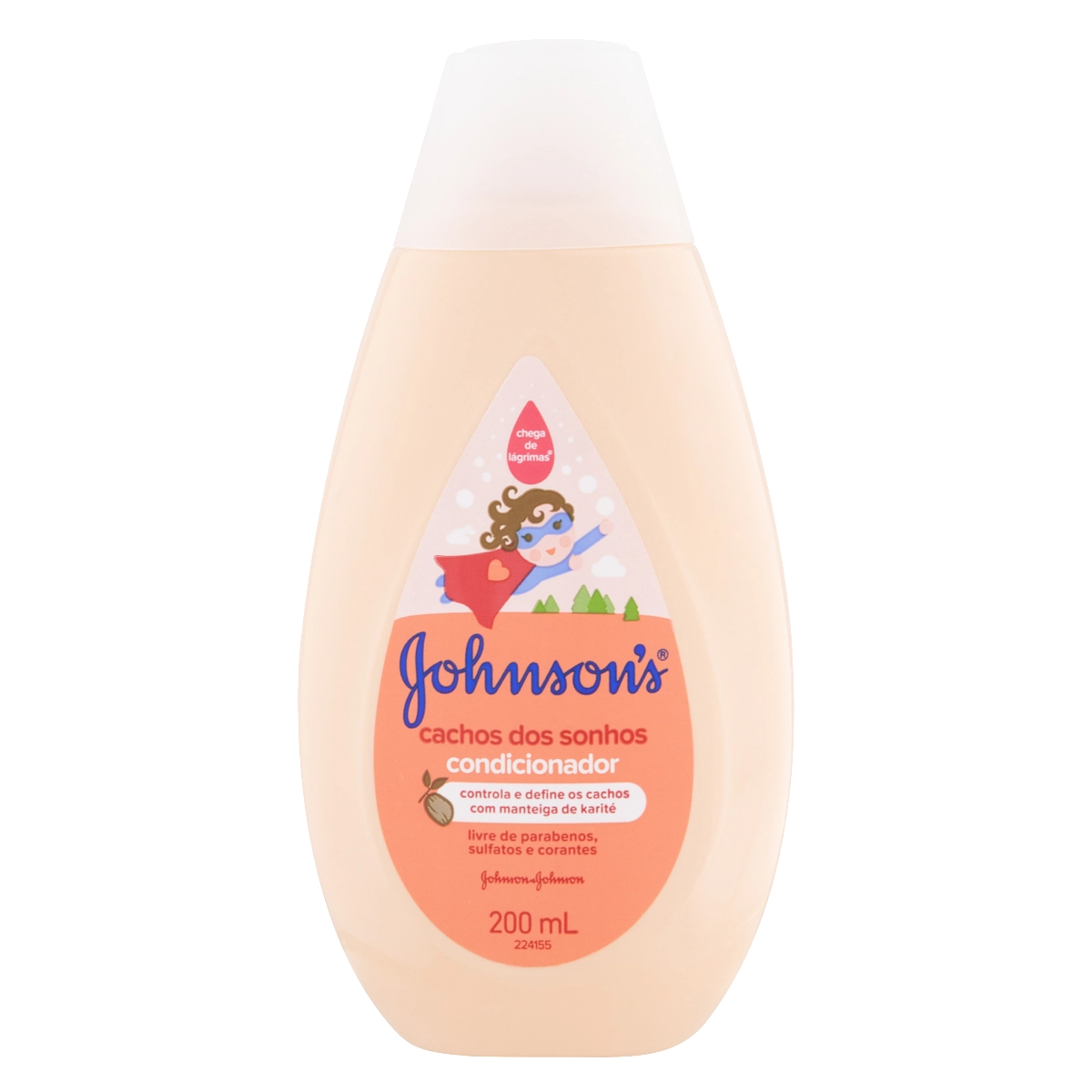 Condicionador Johnsons Kids Cachos Dos Sonhos Frasco 200ml