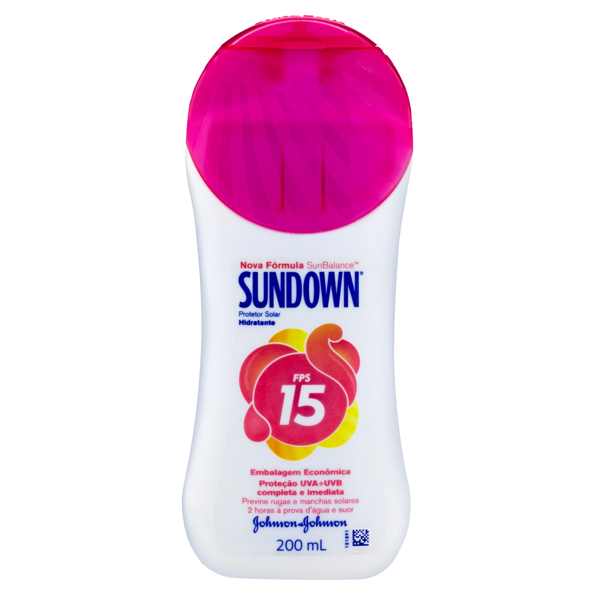 Protetor Solar Hidratante Fps 15 Sundown Frasco 200ml