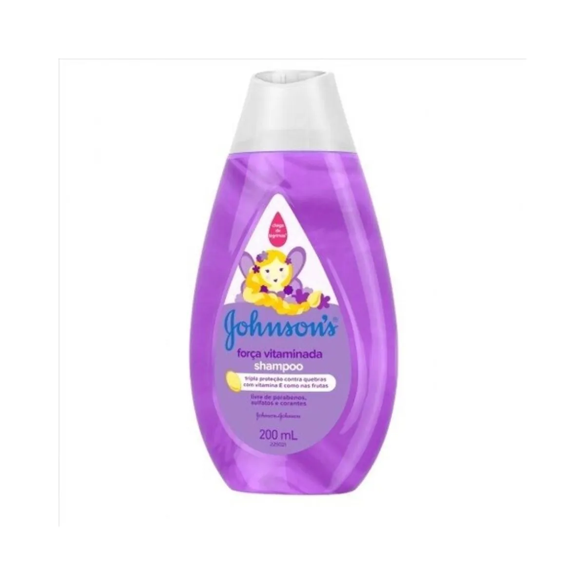 Shampoo Infantil Johnson's Força Vitaminada 200ml