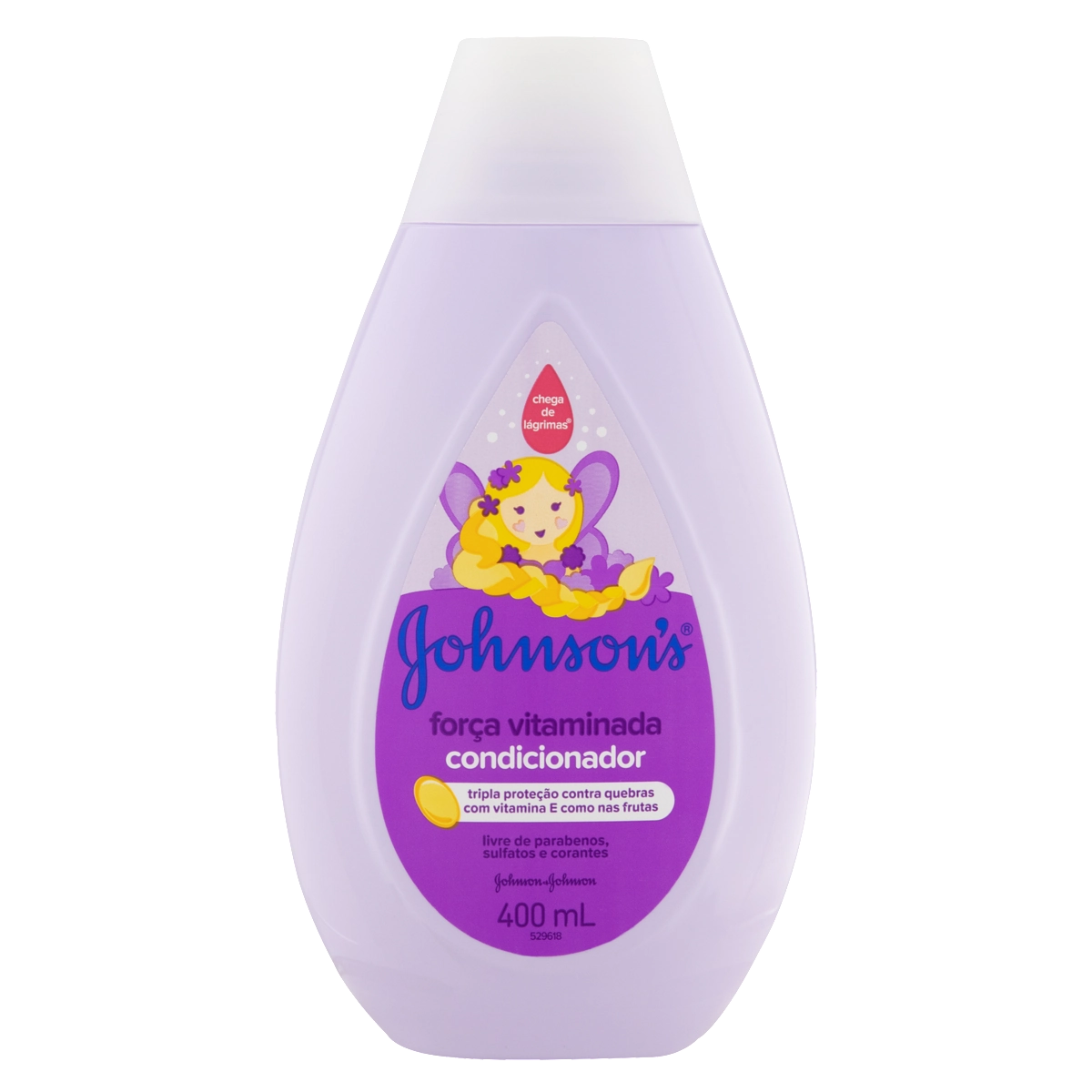 Condicionador Infantil Johnsons Força Vitaminada Frasco 400ml