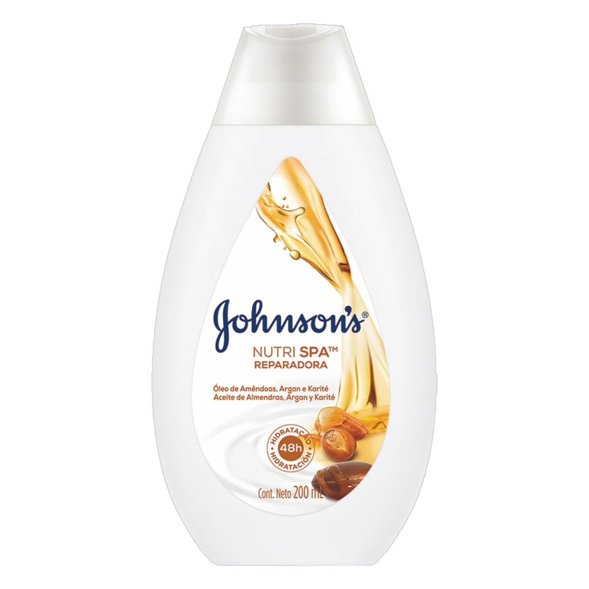 Loção Deo Hidratante Reparadora Johnsons Nutri Spa Frasco 200ml