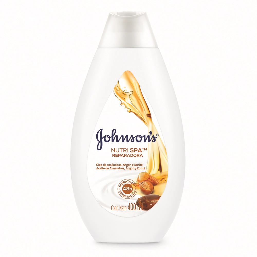 Loção Deo Hidratante Reparadora Johnsons Nutri Spa Frasco 400ml