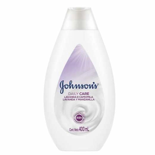 Loção Deo Hidratante Lavanda E Camomila Johnsons Daily Care Frasco 400ml