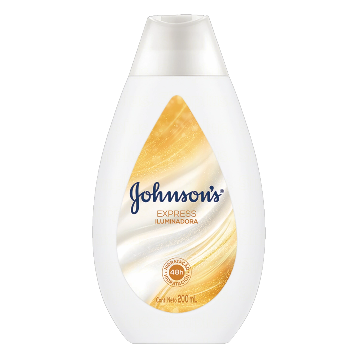 Loção Deo Hidratante Iluminadora Johnsons Express Frasco 200ml