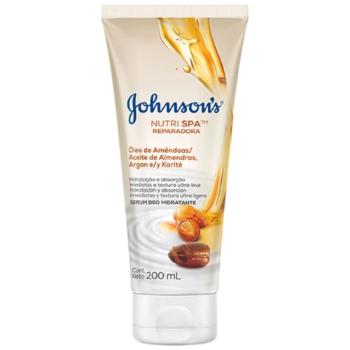 Sérum Deo Hidratante Reparadora Johnsons Nutri Spa Bisnaga 200ml