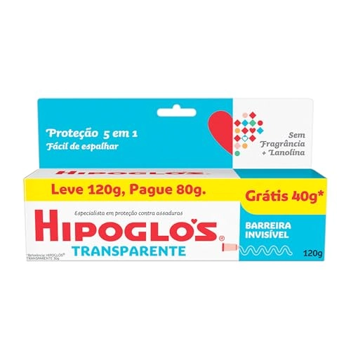 Creme Preventivo De Assaduras Transparente Hipoglós Caixa Leve 120g Pague 80g