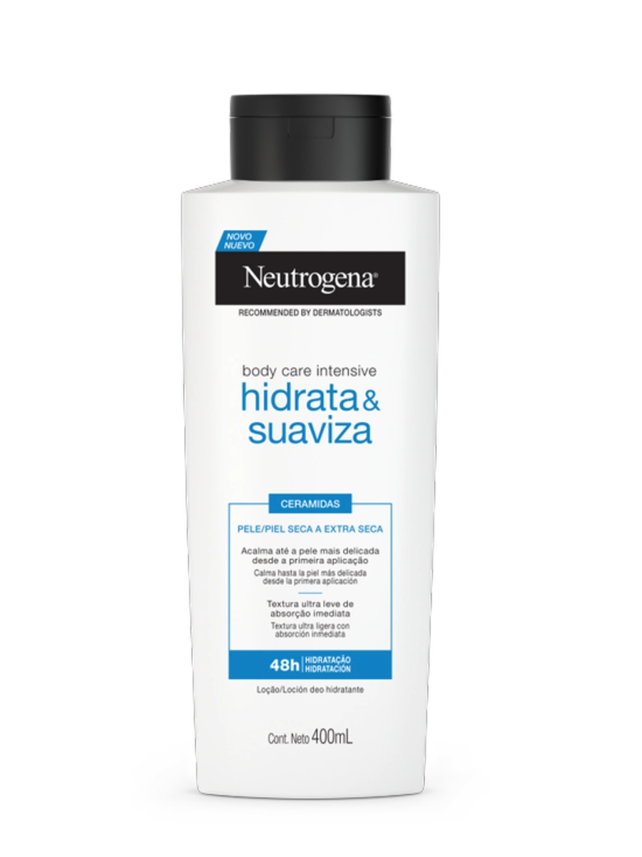 Loção Hidrata Suaviza Neutrogena Body Care Intensive Frasco 400ml