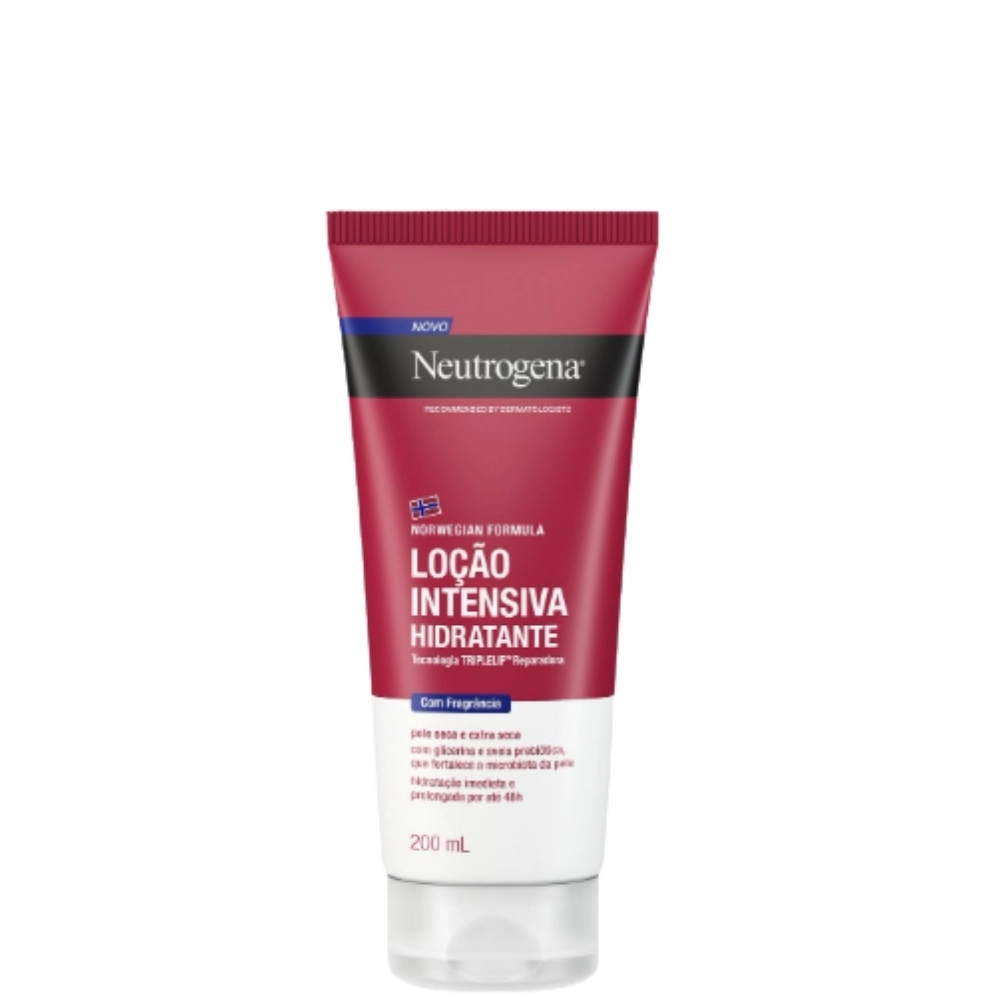 Loção Corporal Hidratante Intensiva Neutrogena Norwegian Formula Bisnaga 200ml