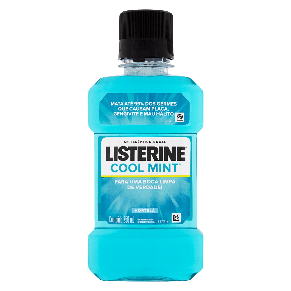 Enxaguante Bucal Hortelã Listerine Cool Mint Frasco 250ml