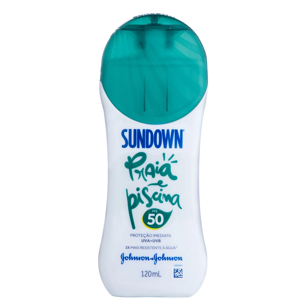 Protetor Solar Loção Sundown 120ml Fps50 Unit