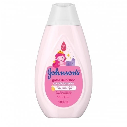 Condicionador Johnsons Kids Gotas De Brilho Frasco 200ml