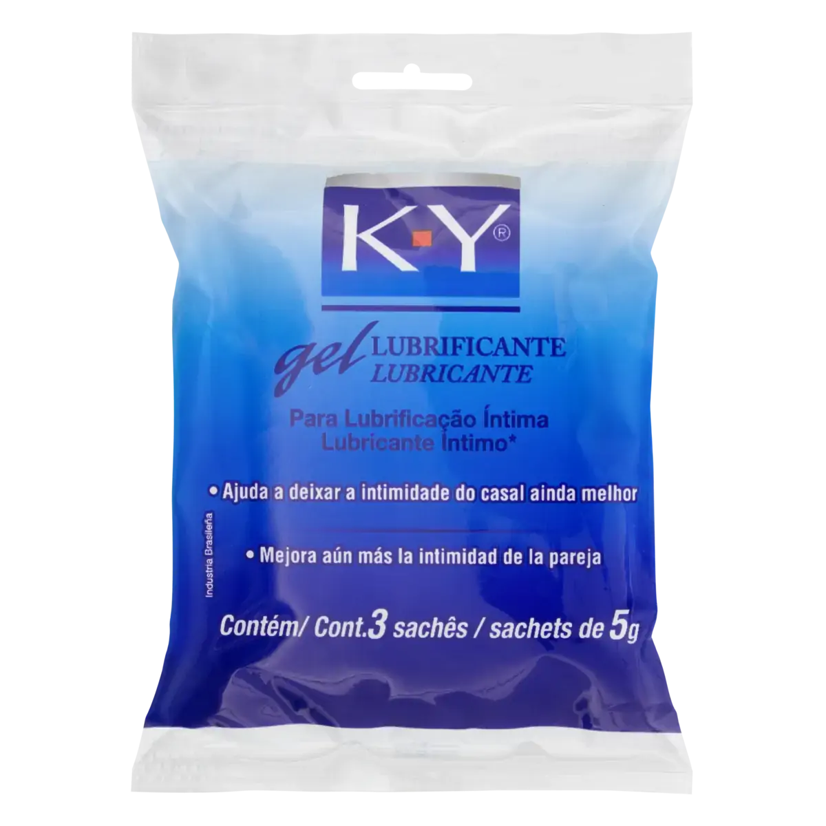 Pack Gel Lubrificante íntimo K Y Pacote 3 Unidades