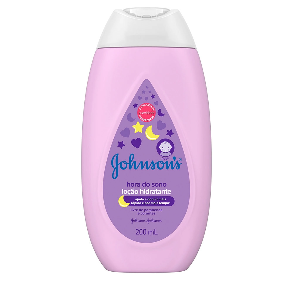 Loção Hidratante Johnsons Baby Hora Do Sono Frasco 200ml
