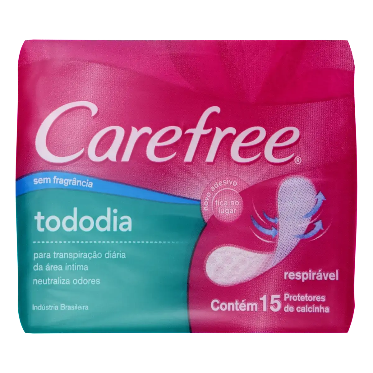 Carefree Brisa Com Perfume 60 Unidades