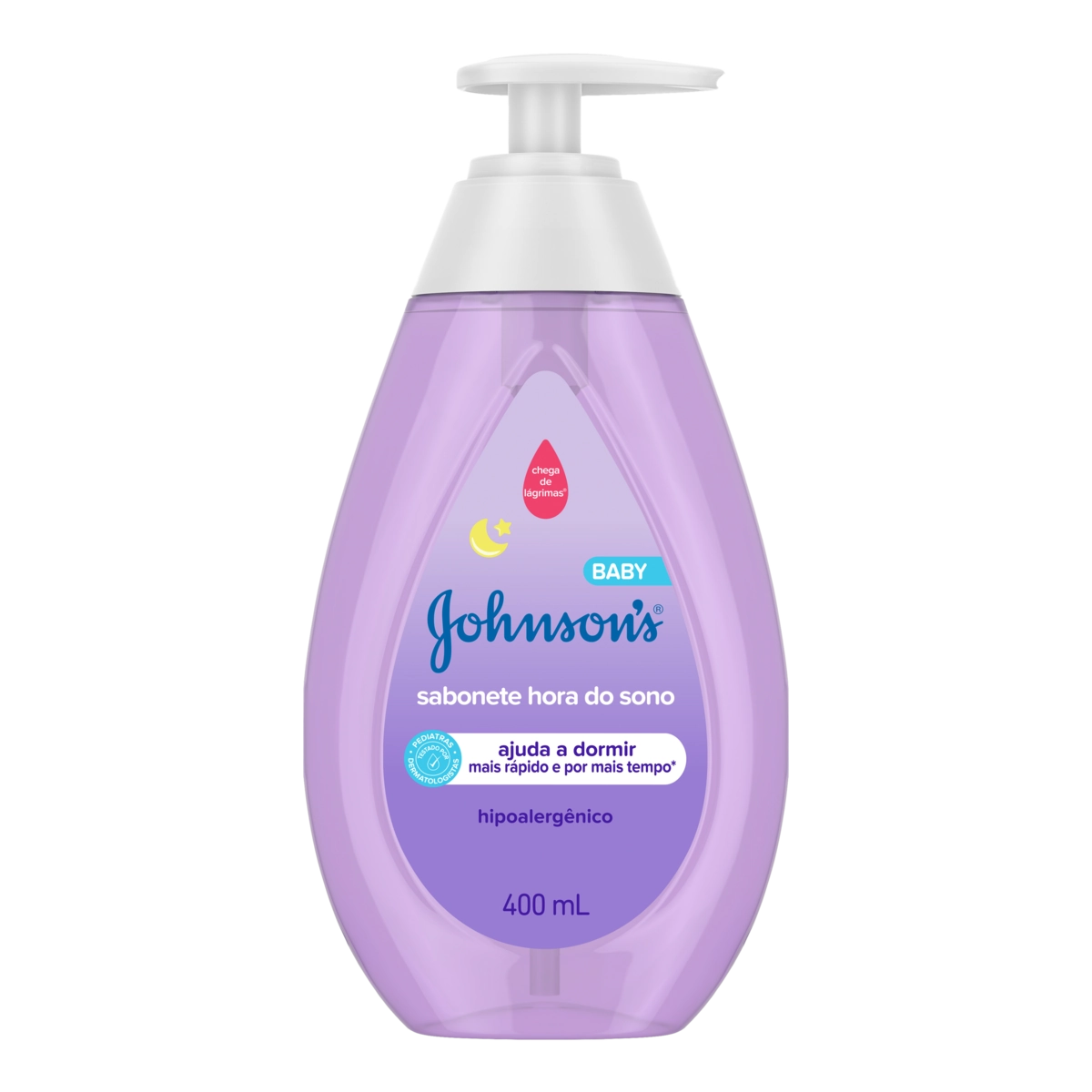 Sabonete Líquido Da Cabeça Aos Pés Johnsons Baby Hora Do Sono Frasco 400ml