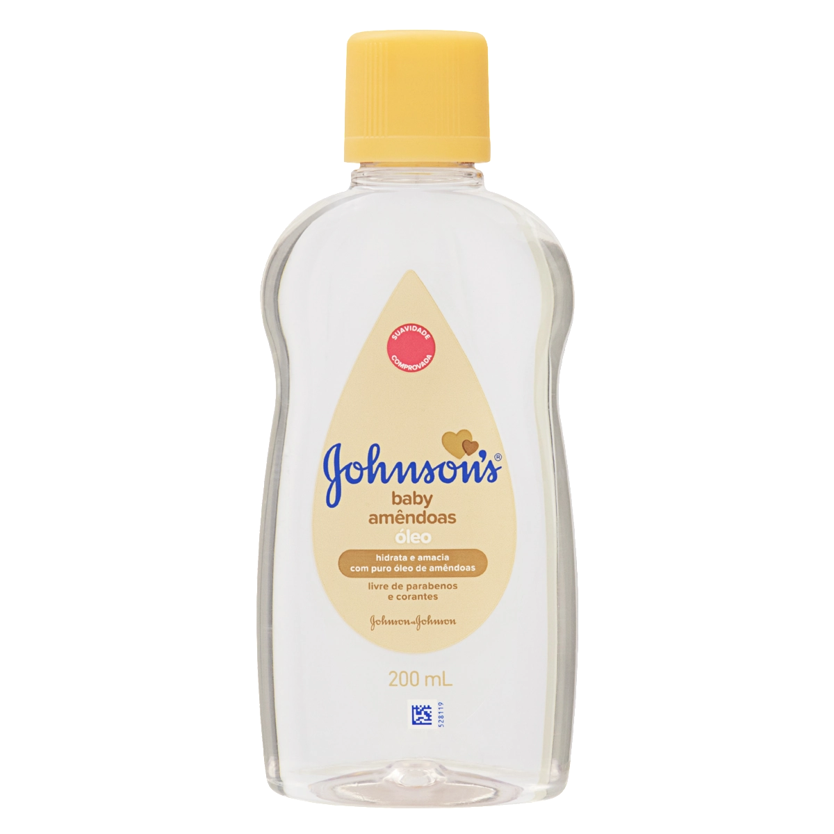 óleo Para Bebê Johnsons Baby Amêndoas Frasco 200ml