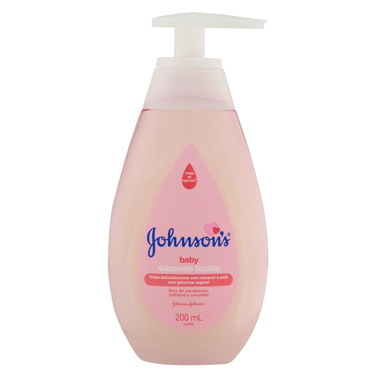 Sabonete Líquido Johnsons Baby Frasco 200ml