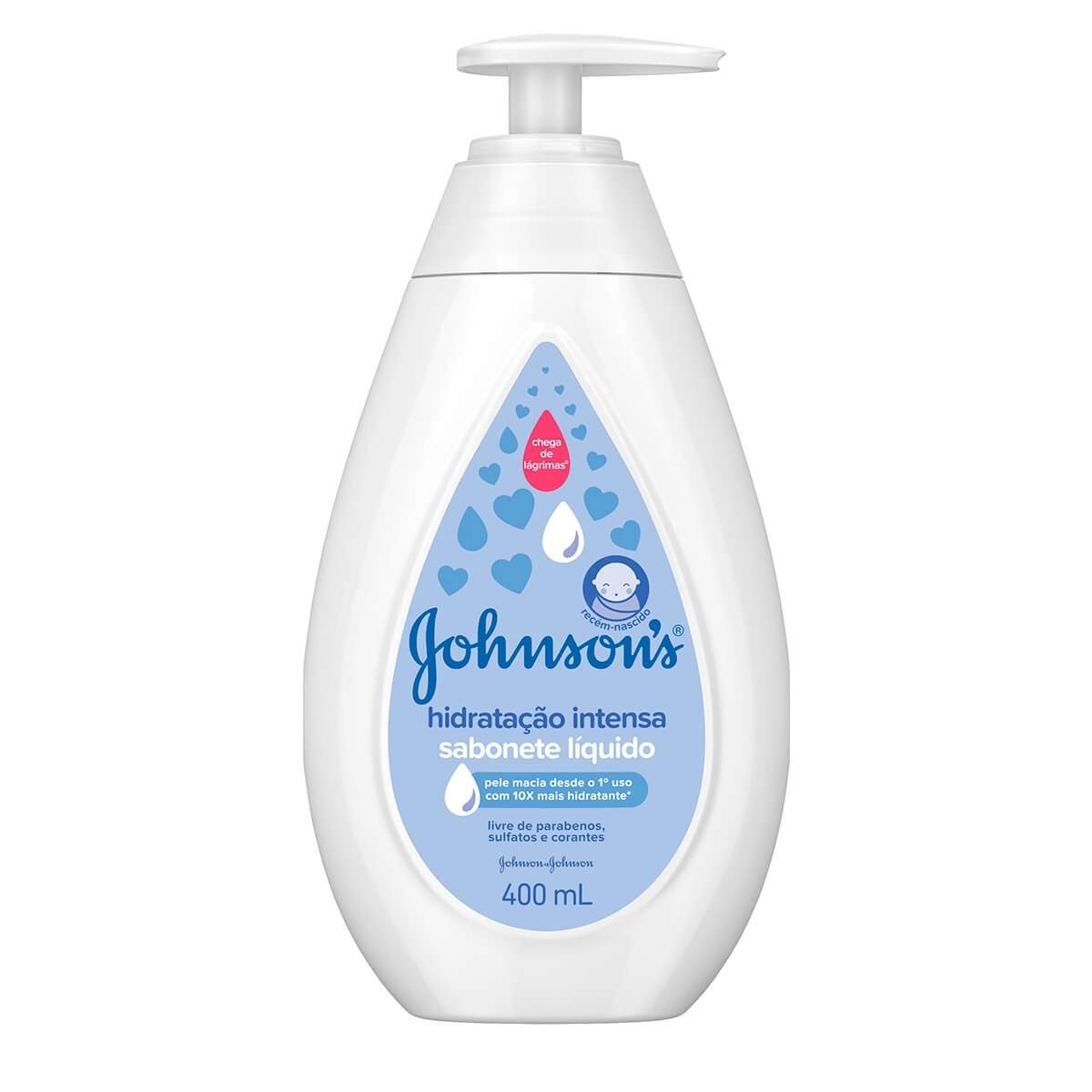 Sabonete Infantil Líquido Da Cabeça Aos Pés Johnsons Hidratação Intensa Frasco 400ml