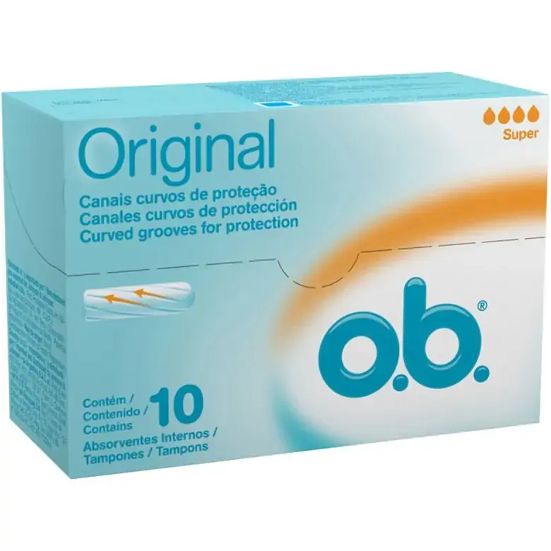 Absorvente Interno O.b. Procomfort Super Caixa 10 Unidades