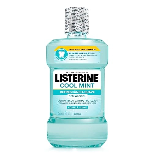 Enxaguatório Antisséptico Listerine 500ml Zero Unit