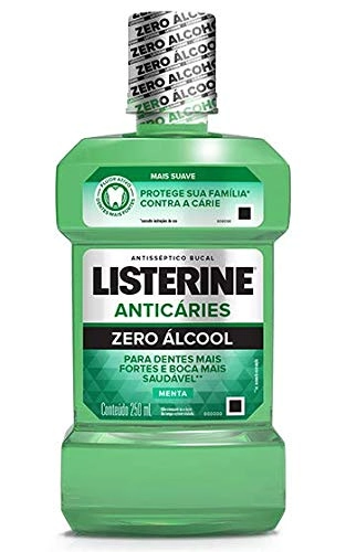 Anti Septico Listerine Anticaries Zero 250ml