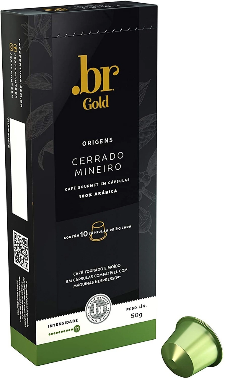 Caps.cafe Brasileiro Cerrado Min.int.11 50g C/10un