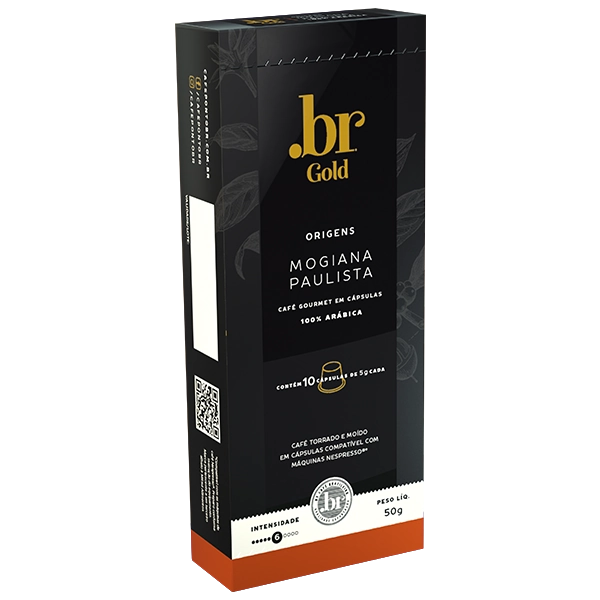 Caps.cafe Brasileiro Mogiana P.int.6 50g C/10un