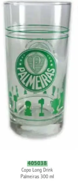 Copo Long Drink Santos