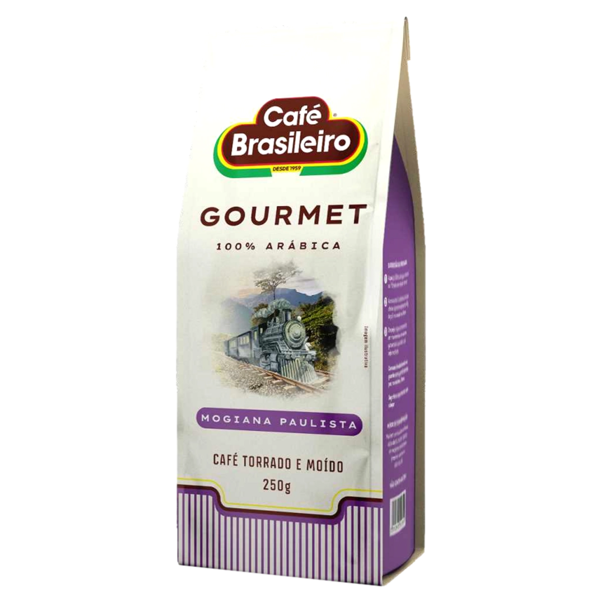 Cafe Brasileiro Moido Gourmet Mog.paulista 250g