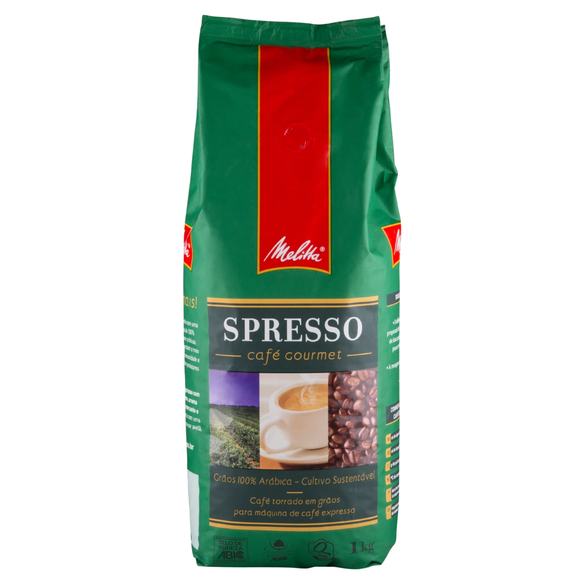 Café Torrado Em Grãos Spresso Melitta Gourmet Pacote 1kg