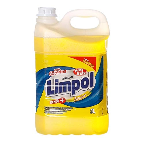 Detergente Líquido Neutro Limpol Galão 5l Embalagem Econômica