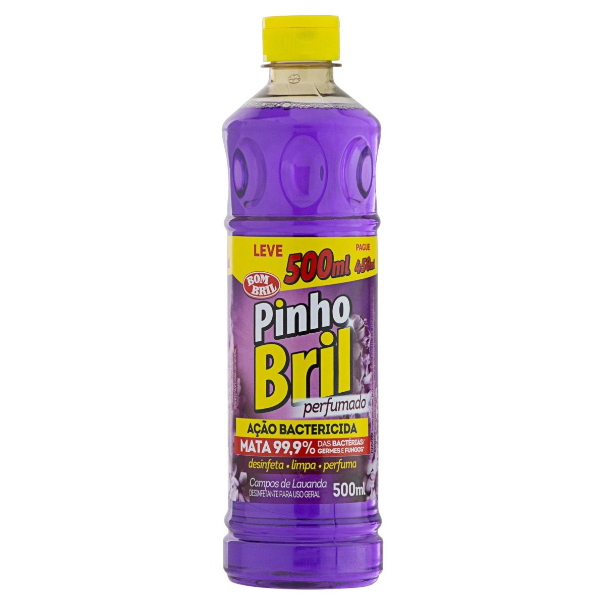 Desinfetante Campos De Lavanda Pinho Bril Squeeze Leve 500ml Pague 450ml