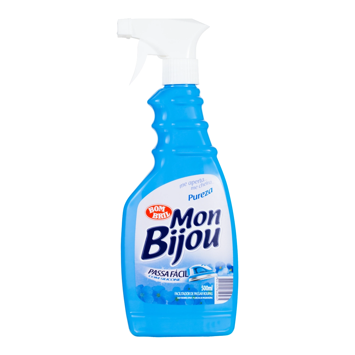 Facilitador De Passar Roupas Líquido Pureza Mon Bijou Frasco 500ml Borrifador