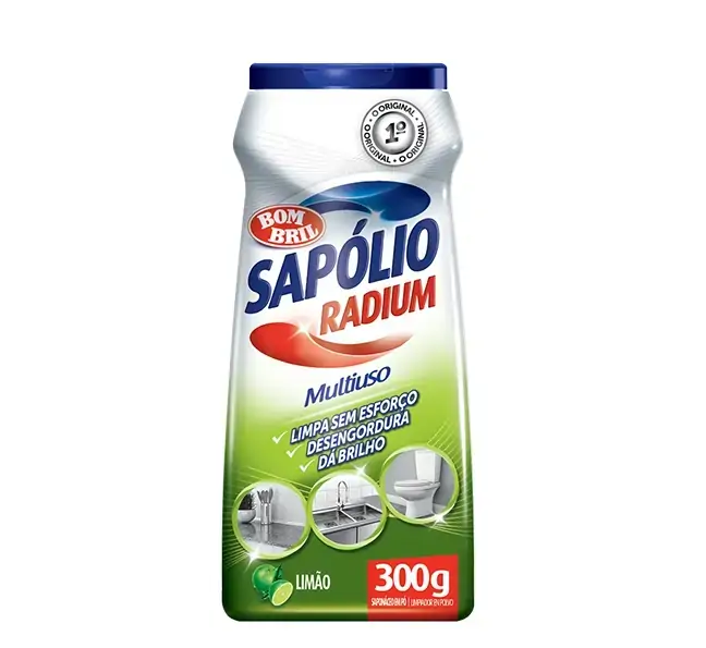Sapolio Radium Po 300gr Limao