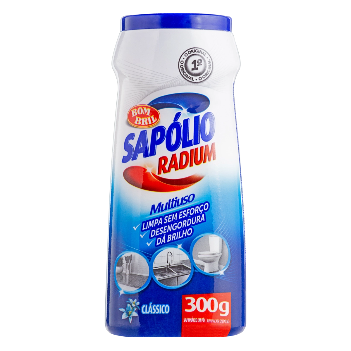 Saponáceo Pó Multiuso Clássico Sapólio Radium Frasco 300g
