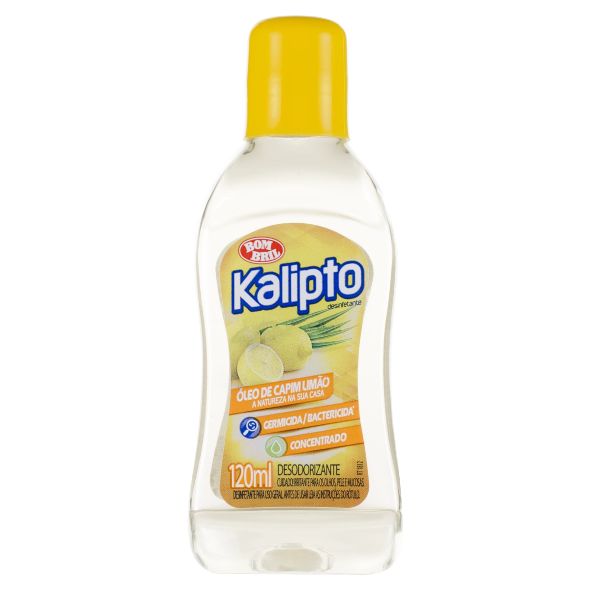 Odorizador De Ambiente Concentrado Capim Limão Kalipto Squeeze 120ml