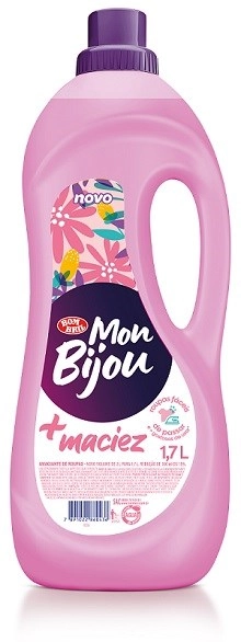 Amaciante De Roupa Maciez Mon Bijou Frasco 1,7l