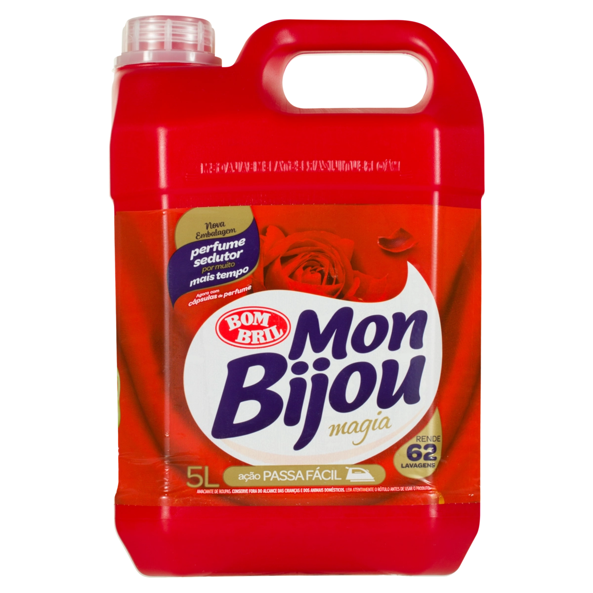 Amaciante De Roupa Diluído Magia Mon Bijou Galão 5l