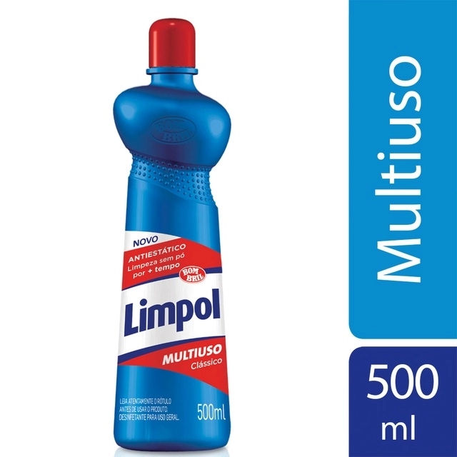 Limpador Multiuso Clássico Limpol Squeeze 500ml